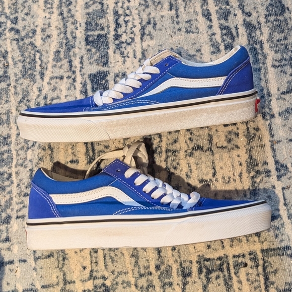 Royal Blue Classic Old-Skool Vans - Picture 2 of 3